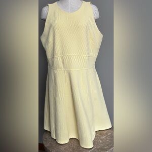 Cato Cream Textured Mini Dress
